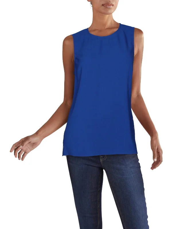 Price Drop Alert Womens Keyhole Grommet Blouse