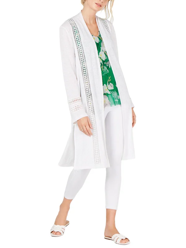 Grand Opening Sale Womens Linen Duster Cardigan Top