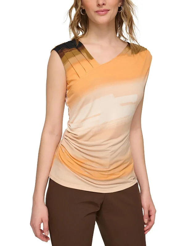 Price Buster Womens Pleated Asymmetric Shell