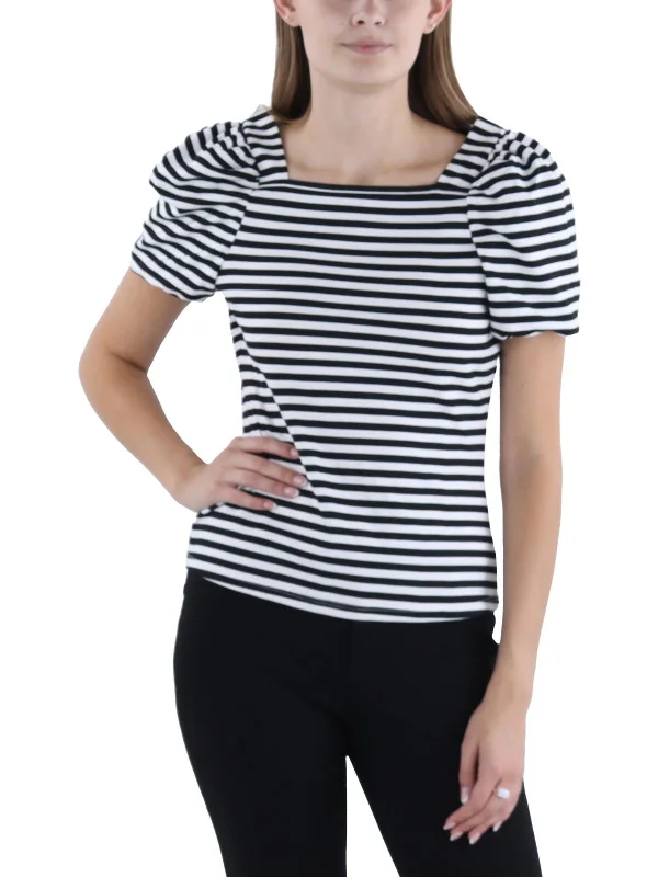 Price Cut Womens Striped Wear To Work Pullover Top