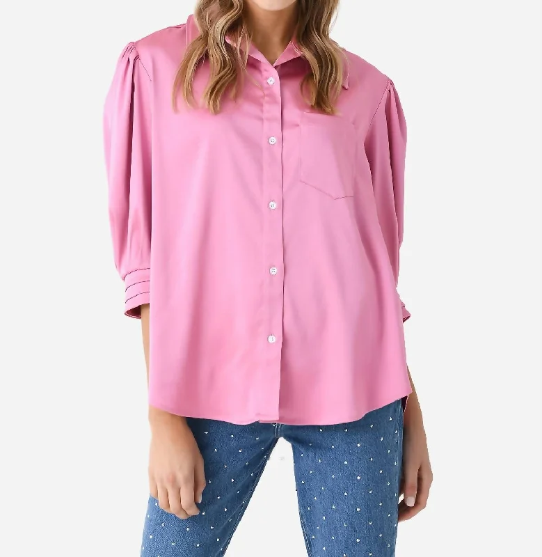 Midnight Madness Women's The Jill Top In Petal Pink
